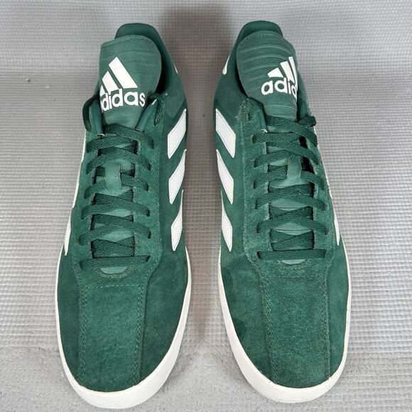 Adidas VINTAGE Copa Super Mens Size 10 B37086 Green Suede White Shoes Sneakers - Picture 4 of 11